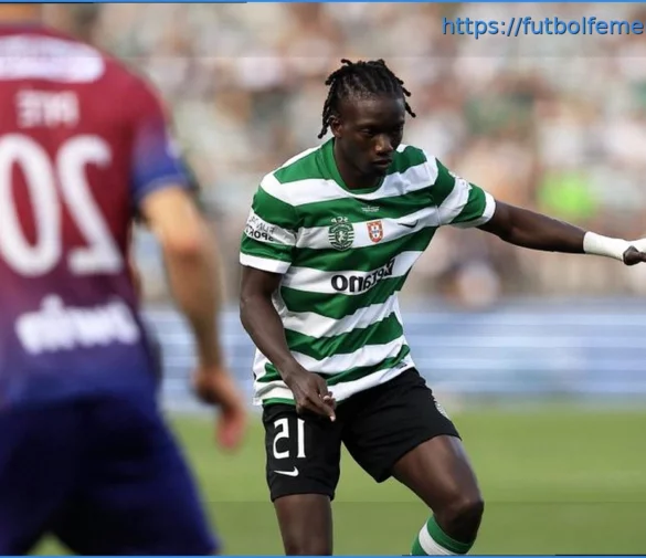 Lorient persigue a Souleymane Faye, mediocampista ofensivo senegalés del Sporting