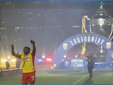 Allan Saint-Maximin oficializa su salida del RC Lens: «No fue una decisión fácil de tomar»